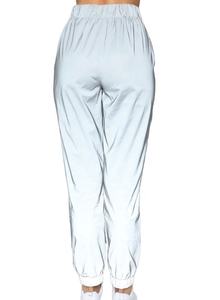 Conjunto Deportivo de 2 Piezas con Chaqueta Cortavientos y Logotipo Personalizado, Ligero, Holgado, de Nailon Liso para Mujer - Product Image 6