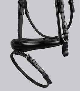 Bridon de cheval en cuir de qualité supérieure, style anglais, parfait pour l'équitation en plein air, le dressage, le saut d'obstacles et l'utilisation en écurie, bridon d'équitation - Product Image 6