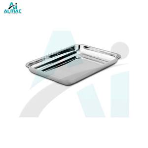 Plateau à instruments universel en acier inoxydable de qualité professionnelle ALMAC, certifié CE, pour hôpitaux, cliniques et salles d'opération - Product Image 1