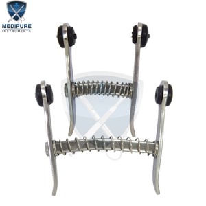 Juego de 3 Abrebocas Caninos de Acero Inoxidable, Tamaños Pequeño, Mediano y Grande, Espéculo Oral Veterinario para Cirugía Canina - Product Image 1