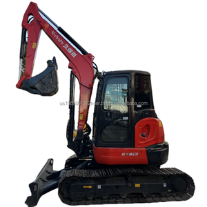 <b>Used</b> Kubota KX163-5 6Tons Japan Original Good Condition <b>Used</b> <b>Excavator</b> Hydraulic Crawler <b>Excavator</b> <b>Used</b> Mini Machine - Product Image 1