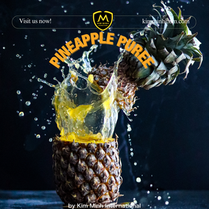 Puré de piña sin azúcar con sabor natural 100% Concentrado de jugo de frutas y verduras de piña fresca en bolsas empaquetadas a granel - Product Image 5