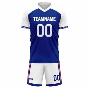 Uniforme de football personnalisé uniforme de football d'entraînement respirant avec numéro de nom - Product Image 3