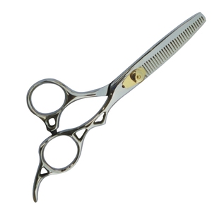 2025 dernière conception ciseaux de coiffeur professionnels 30 dents en acier inoxydable ciseaux amincissants 2 ans de garantie Salon de beauté - Product Image 3