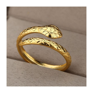Trendy 2025 Lightweight Brass Finger <b>Ring</b> An Exquisite Addition to Your Jewelry Collection <b>Statement</b> Piece <b>for</b> Timeless Beauty - Product Image 5