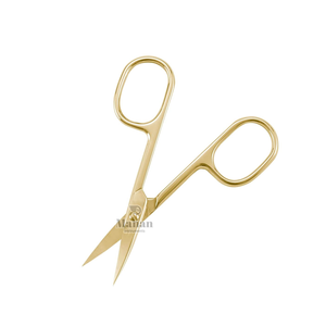 Ciseaux à cuticules professionnels en acier inoxydable, coupe nette, durables, outil de soin des ongles pour manucure et pédicure, ergonomiques, beauté - Product Image 5