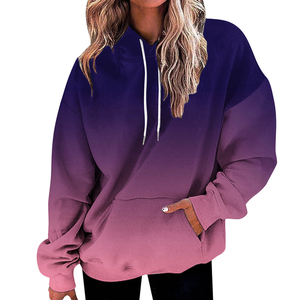Haute Qualité Femmes Hiver Sublimation Hoodies Col À Capuche Polaire Respirant Écologique Logo Personnalisé Imprimé En Gros - Product Image 3