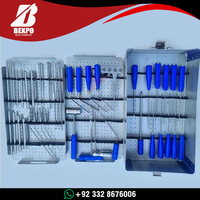 Ensemble d'instruments chirurgicaux endoscopiques biportaux unilatéraux (UBE) pour chirurgie orthopédique, en acier inoxydable de qualité chirurgicale