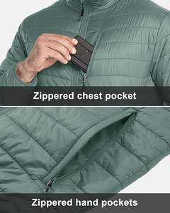 Veste matelassée pour homme Veste d'hiver légère et compressible Veste matelassée à capuche Selma pour femme 2025 - Product Image 2
