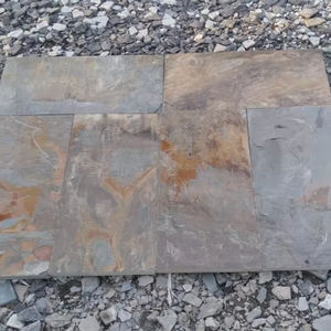 Carreaux de sol muraux en ardoise dorée de Californie indienne de haute qualité, design moderne et durable pour l'intérieur et l'extérieur des hôtels à surface divisée - Product Image 1