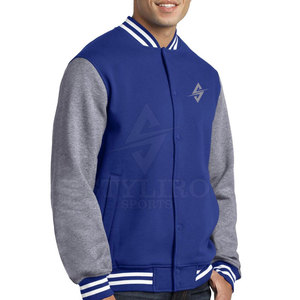 Solid Color Windproof <b>Men</b> Letterman <b>Jacket</b> Premium Quality <b>Light</b> Weight <b>Men</b> Letterman <b>Jacket</b> - Product Image 4