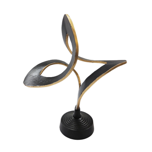 Sculpture personnalisée Sculpture de table en argent pour salon Nouveau design Sculpture décorative pour bureau et chambre à coucher - Product Image 3