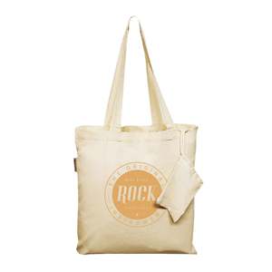 Custom Organic Cotton Tote <b>Bag</b> Medium Size <b>Foldable</b> Design with Heat Transfer Logo Reusable Eco-Friendly Advertising <b>Bag</b> - Product Image 3