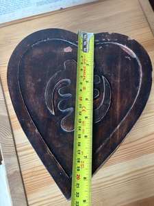 Caja de Joyería de Madera Pulida Hecha a Mano de Primera Calidad, Madera Natural Sólida para Anillos y Pendientes, Regalo de San Valentín - Product Image 2