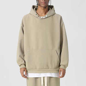 ชุดวอร์มผ้าคอตตอนสำหรับผู้ชายชุดเสื้อผ้าแบบมีฮู้ดสำหรับใส่เล่นกีฬาวิ่งไซส์ใหญ่พิเศษใส่สบาย - Product Image 3