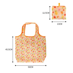 Bolsa de Compras Plegable de Poliéster con Patrón y Tamaño Personalizables para Tiendas y Supermercados - Product Image 6