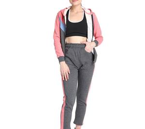 Vente en gros 2025 Streetwear Ensemble 2 pièces pour femme : Blazer court uni et Leggings assortis, respirant et écologique - Product Image 3