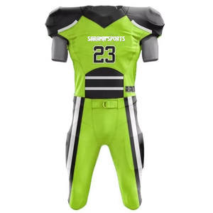 Uniforme transpirable ligero personalizado para hombres Camiseta de fútbol americano superventas Ropa de entrenamiento Uniforme de fútbol - Product Image 1