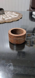 Modern Wooden Painted Napkin <b>Rings</b> for Weddings <b>Indian</b> Made napkin <b>rings</b> for table decoration for sale in bulk - Product Image 3