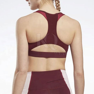 Soutien-gorge de sport respirant et léger pour femme, rembourré, à bretelles réglables, sans coutures sur le devant, idéal pour le yoga, la course, la gym et l'entraînement. - Product Image 6