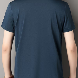 Nuevo Polo Personalizado para Hombre, Estilo Verano, Edición Delgada, a la Moda, Corte Ajustado, con Cierre y Rayas, Diseño Personalizado - Product Image 3