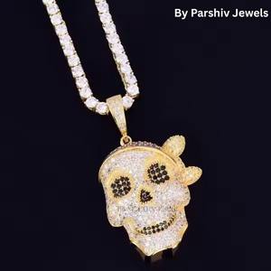 จี้เพชรโซลิแทร์แบบคลาสสิกของอินเดียของขวัญที่สมบูรณ์แบบสำหรับวันครบรอบหรือวันเกิดและเหตุการณ์สำคัญพร้อมขาย - Product Image 2