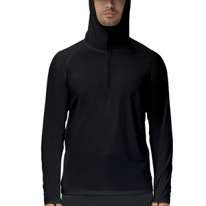 Sublimation Camo Plus Size Breathable Quick Dry Lightweight UPF 50 Fishing Hoodie Long Sleeve Men Custom Options Outdoor Wear - Product Image 2