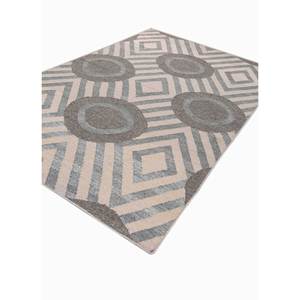 Alhambra Ivory Flat Weave Wool <b>Rugs</b> Geometric Handmade Rectangle <b>Rugs</b> for Home for Living Room Bedroom Hallway-Model ADWL-13127 - Product Image 2