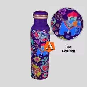 High in Demand Hammered Copper <b>Bottle</b> with High Quality Pure <b>Metal</b> Copper <b>Water</b> <b>Bottle</b> - Product Image 5