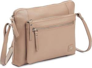 Elegante Bolso Cruzado de Cuero, Bolso de Hombro con Acabado Elegante, Correa Ajustable, Cierre Seguro y Encanto Moderno - Product Image 4