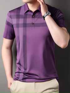 Nouveau Polo Homme Tendance et Élégant – T-shirt Décontracté Coupe Slim Style Estival pour l'Extérieur – Vente en Gros avec Logo Personnalisé - Product Image 6