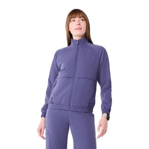Veste de gommage médical à coupe professionnelle de style classique en toile respirante douce pour le personnel de santé - Product Image 1