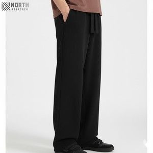 Fabricant de pantalons de ville pour hommes pantalons en velours côtelé à jambe droite pantalons de jogging personnalisés pantalons de survêtement pour hommes de grande taille pour l'hiver - Product Image 6