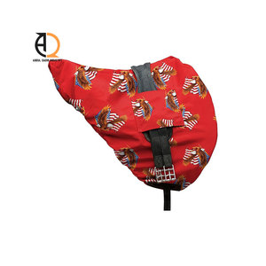 Fleece <b>Saddle</b> Cover Soft Breathable Fabric Protector for Horse <b>Saddles</b> Storage for Equestrian Use - Product Image 3