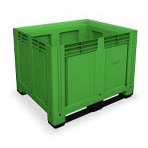 พาเลทพลาสติกแบบหน้าเดียวสำหรับงานหนักแบบ4ทางสไตล์ยูโรสำหรับใช้ในอุตสาหกรรมในราคาที่แข่งขันได้ - Product Image 4