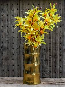 Gran oferta, jarrón de Metal con patrón de zigzag moderno para pared de boda o uso de mesa de suelo con tipo de esmalte mate - Product Image 6