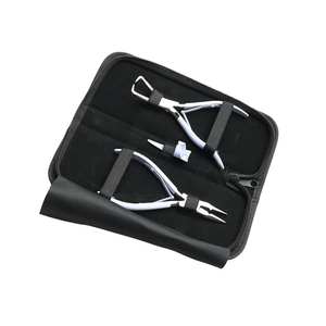 Kit d'outils pour extensions de cheveux de salon, pinces à micro-perles, pinces à retirer les perles et anneau de séparation des cheveux pour extensions à micro-liens - Product Image 4