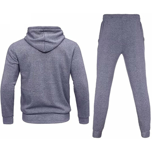 Article le plus vendu pour homme, ensemble deux pièces pour sport de plein air, gym, fitness, entraînement et jogging, sweats à capuche avec pantalon, survêtement de sport - Product Image 2