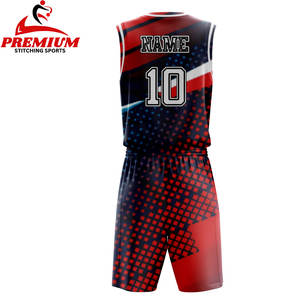 Ventes en gros d'usine, uniformes de basket-ball d'équipe de haute qualité, maillots de basket-ball pour hommes, ensemble de basket-ball - Product Image 2