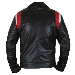 Chaqueta de cuero de alta calidad para hombre, diseño personalizado de invierno, Pu para hombre, soporte de tela de lona personalizado - Product Image 4