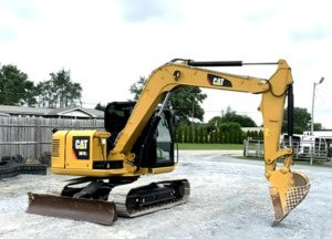 Mini Excavadora hidráulica usada 2019 CATERPILLAR 307E2 excavadora de orugas pequeña de buena calidad de segunda mano Caterpillar 302 en venta - Product Image 4