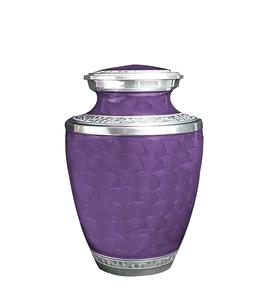 Urne funéraire humaine Extra Large Purple Companion Urne double personnalisée pour deux adultes - Product Image 1