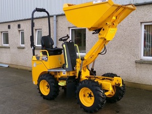 2020 Mini JCB 1T-255 Hi- Tip 4WD Chargeuse sur pneus Dumper Capacité de 1 tonne avec 1 an de garantie - Product Image 5