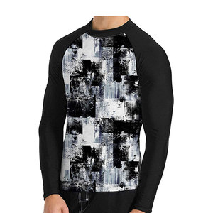 Rash Guards à manches longues sur mesure pour hommes Fitness Sportswear-Sublimé - Product Image 6