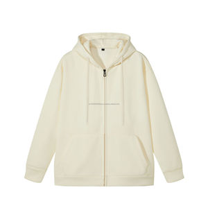 Fabricantes de Ropa para Hombre, Sudaderas Personalizadas de Felpa Gruesa de 500 GSM, Sudadera con Capucha y Cremallera - Product Image 4