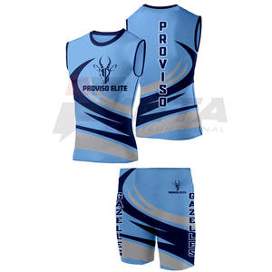 Ropa deportiva Uniforme de pista personalizado Material duradero Juegos para correr Nueva llegada Uniforme de pista y campo - Product Image 3