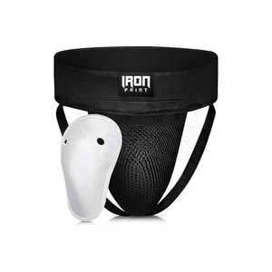 Concurrence de garde d'aine en cuir de haute qualité approuvée 2025 à vendre entraînement de boxe écologique confortable - Product Image 1