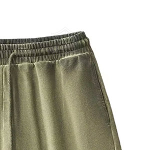 2024 Pantalones cortos de algodón desteñidos al sol hechos a medida Invierno Cálido XS Tamaño Lona Patrón sólido Tela transpirable Logo Decoración Competitivo - Product Image 4