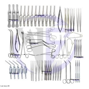 Juego de instrumentos de cirugía vascular mayor 62/Piezas de herramientas quirúrgicas de calidad superior para operaciones vasculares y torácicas - Product Image 6