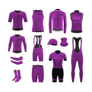 Kit de ciclismo unisex personalizado de secado rápido, ropa deportiva de poliéster 100%, ropa de equipo cómoda y transpirable - Product Image 1